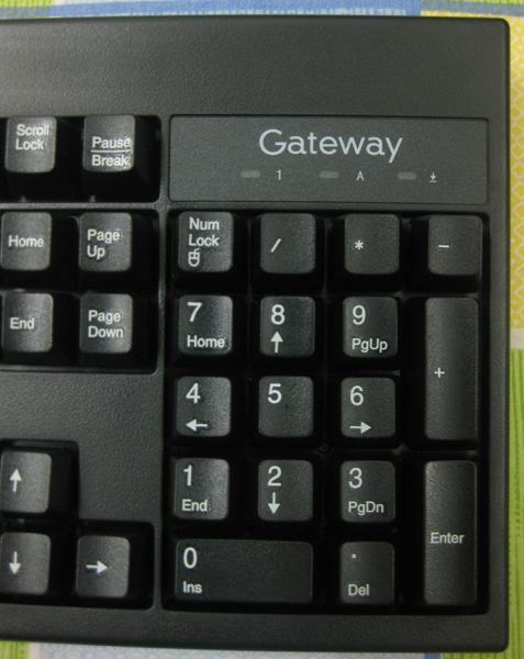 Bàn phím Gateway cổng ps2 model KB - 2961
